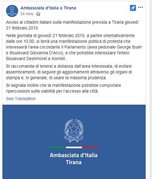 Ambasada Italiane