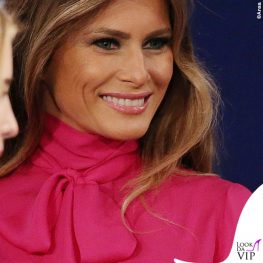 Melania Trump Dibattito Trump Clinton Camicia Gucci 2