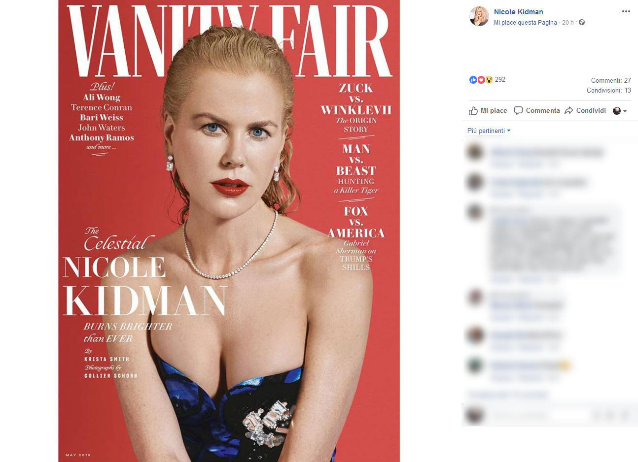 Vanity Fair Nicole Kidman Cover