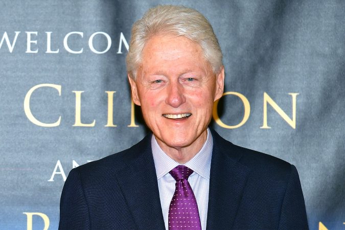 Bill Clinton And James Patterson Sign Copies Of Their New Book "the President Is Missing"