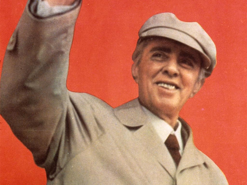 Enver Hoxha Në Spartakiadën Kombëtare 1984 Foto Kumi