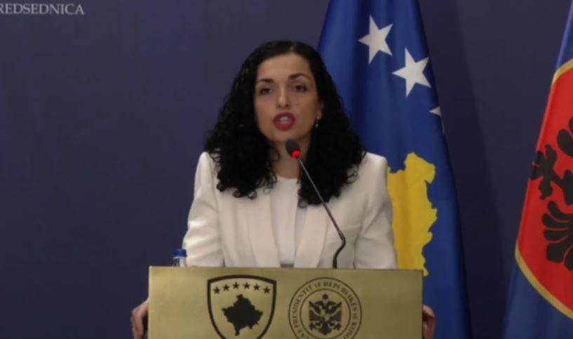 Konferenca e përbashkët, Osmani i kërkon Von Der Leyen heqjen e masave ndaj Kosovës: Jemi angazhuar për deeskalim, jemi koordinuar me aleatët