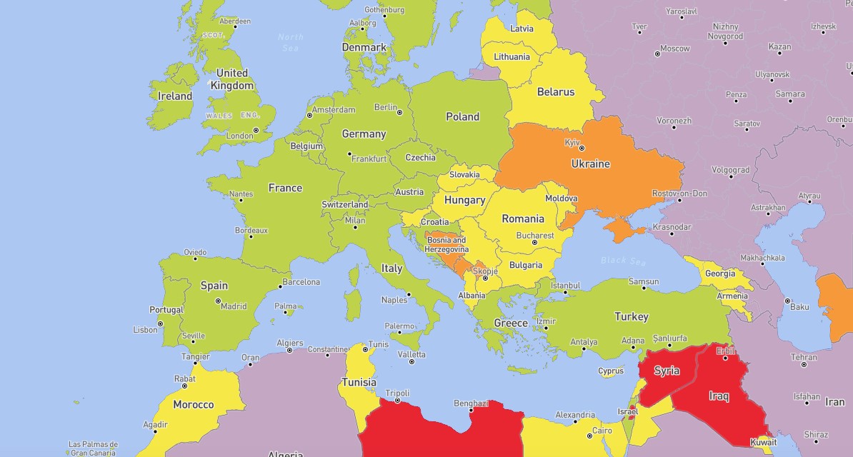 Vendet më të rrezikshme dhe më të sigurta në botë për udhëtim në 2024, si kategorizohet Shqipëria