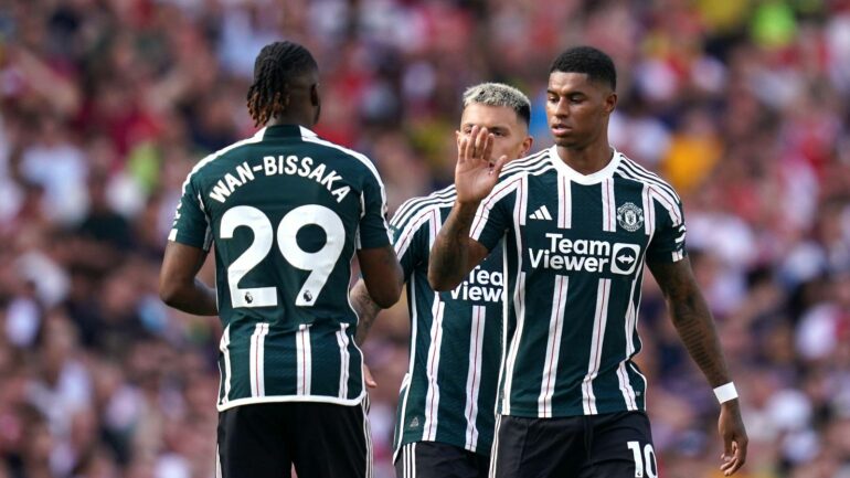 Man Utd Duo Aaron Wan Bissaka And Marcus Rashford