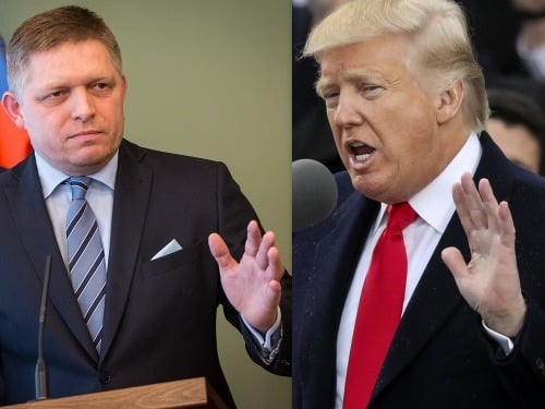 Robert Fico Donald Trump