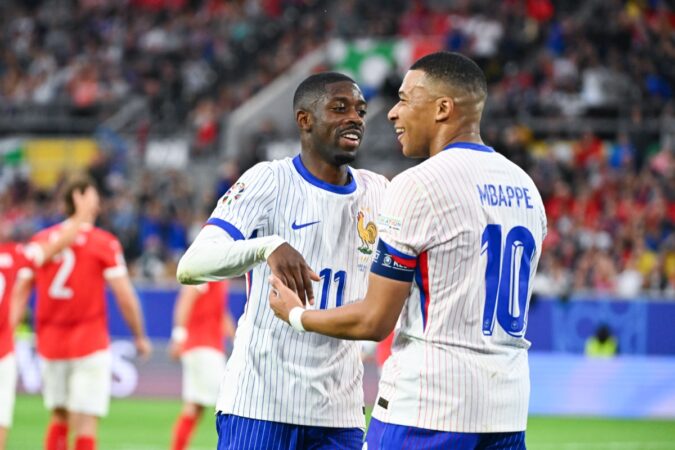 Football Euro 2024 France Dembele Mbappe 667ad088961ce