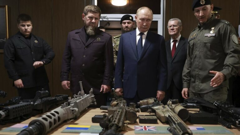 Kadyrov Putin Lapresse 2