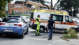 Omicidio A Tor Cervara, Roma. Sul Posto Ambulanza E Polizia. Foto Cecilia Fabiano Lapresse