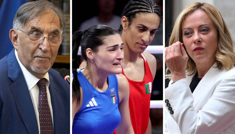 Ignazio La Russa Angela Carini Imane Khelif Giorgia Meloni