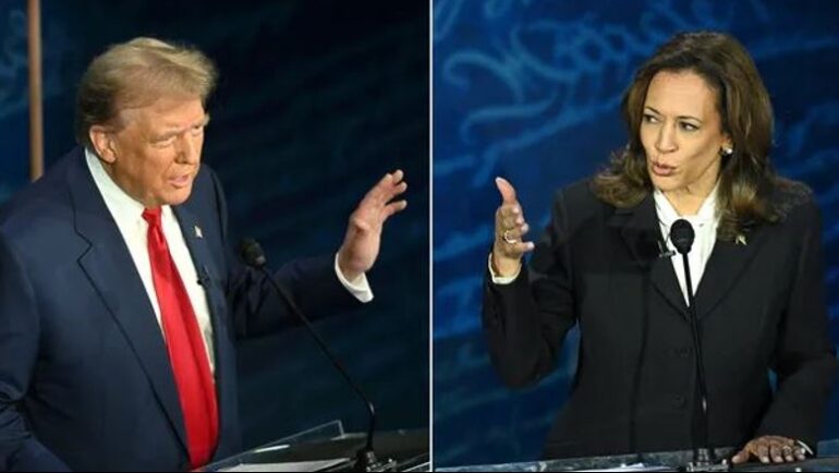 Donald Trump Kamala Harris