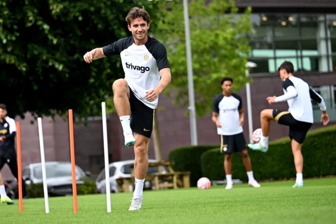 Ben Chilwell Training Stock July 2023