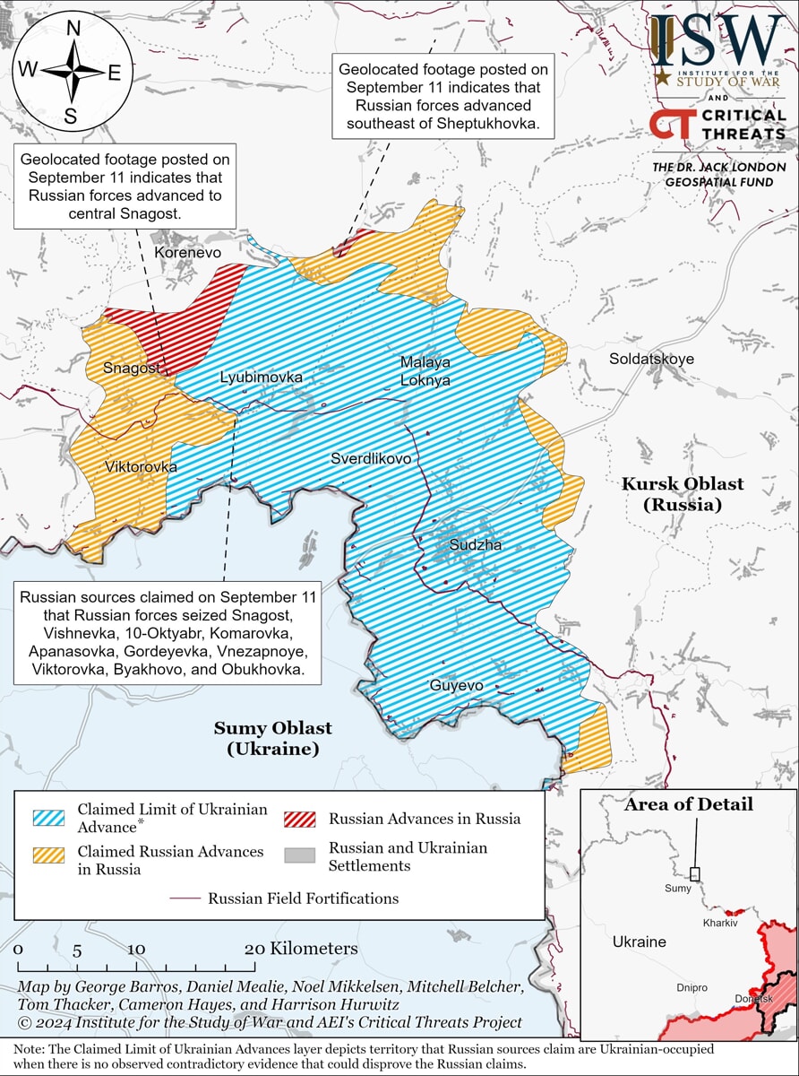 Kursk Region Map