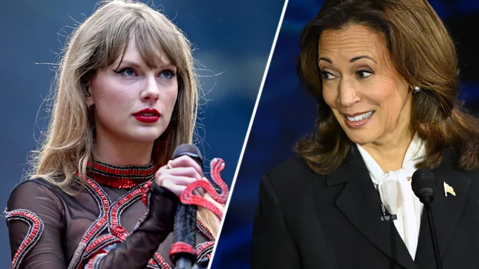 Taylor Swift Kamala Harris