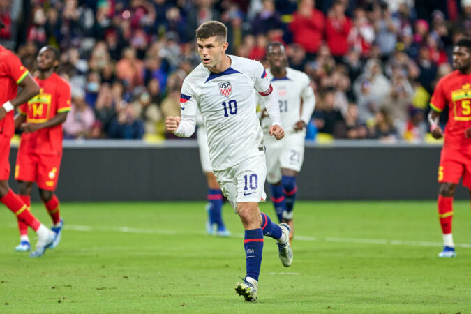 Christian Pulisic Usmnt Vs Ghana October 17 2023 Credit Robin Alam Isiphotos.com