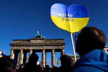 Germany Russia Protest