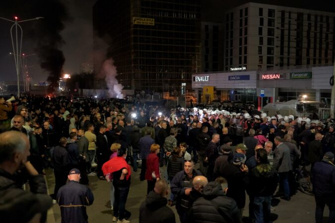 Protesta E Opozites Tirane2