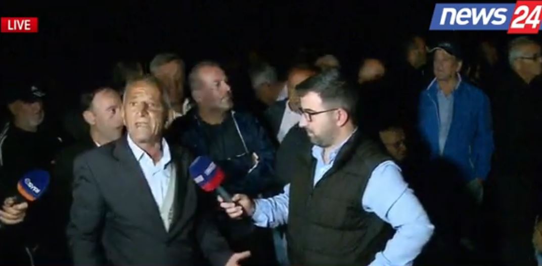 VIDEO/ “Poshtë komunizmi, rroftë Edi Rama”, protestuesi bëhet lëmsh: Jetën e japim, Berishën…