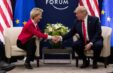 Der Leyen Dhe Trump