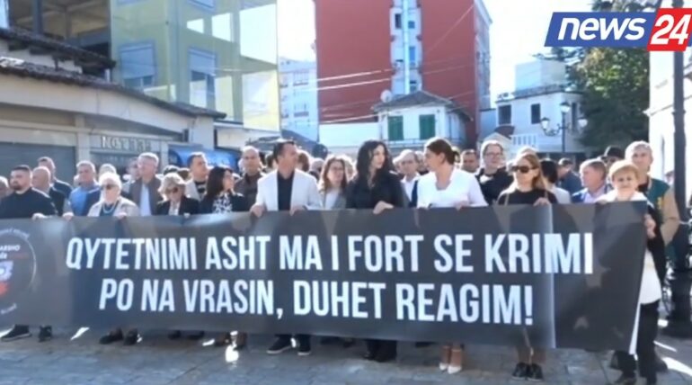 Protesta Ne Shkoder1