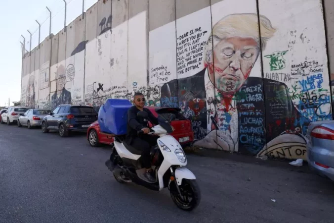 Donald Trump Israel Palestinian Separation Wall