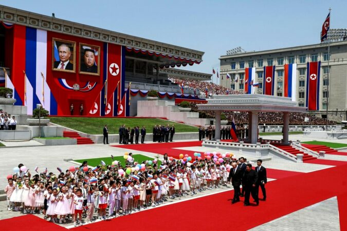 Kim Putin Pyongyang