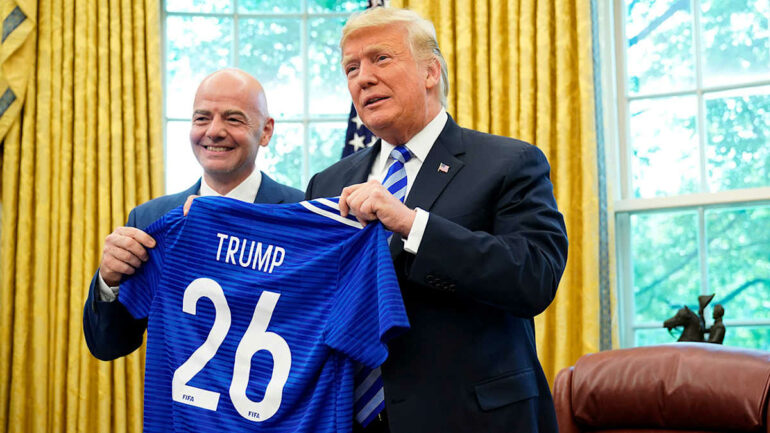 Trump Fifa World Cup 2026 Soccer Meetingjpg