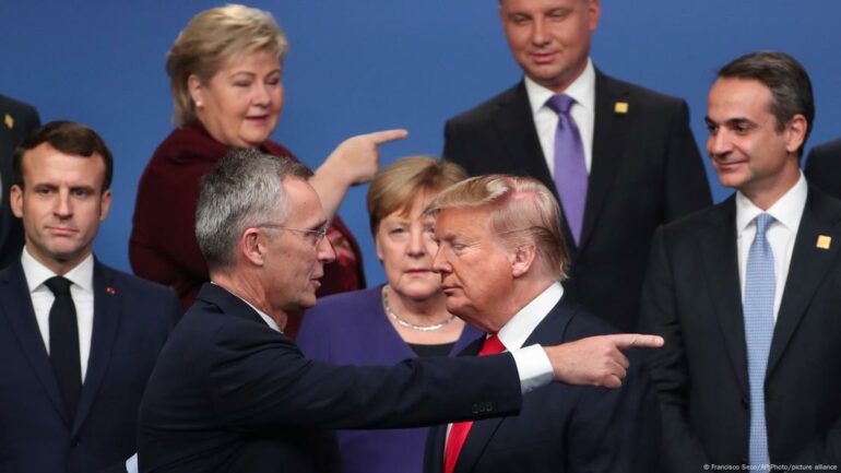 Trump Stoltenberg