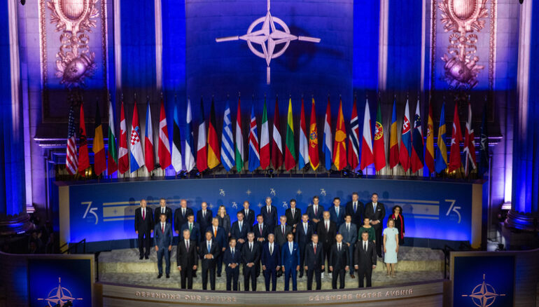 Nato 75th Anniversary Celebratory Event Washington Summit