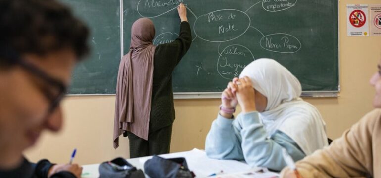 806x378 France To Cut State Funding For Muslim High School 1736919556237