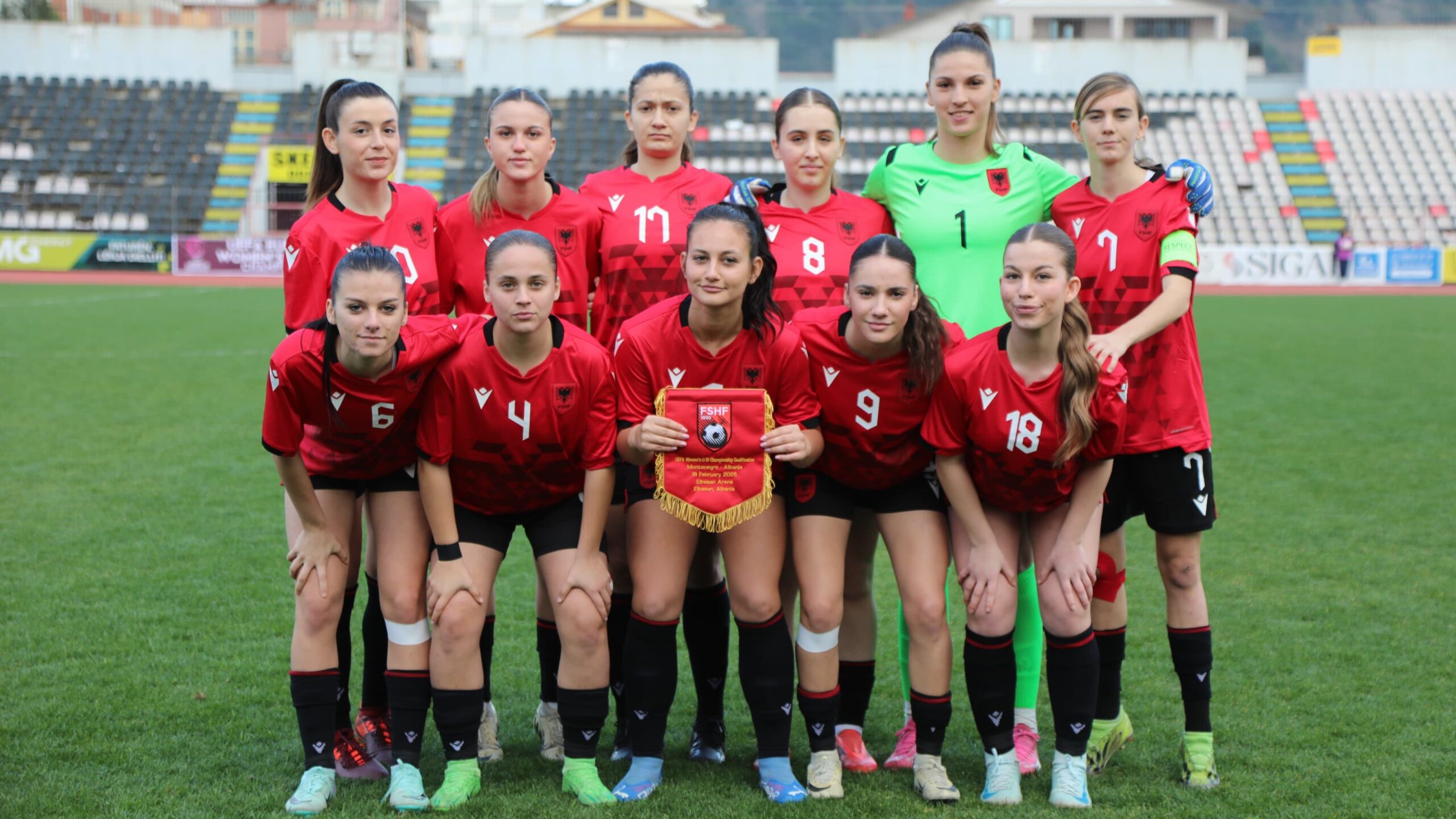 Kualifikueset Euro U-19 për vajza, Shqipëria pëson disfatë ndaj Malit të Zi në “Elbasan Arena”