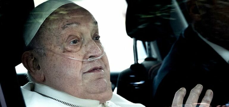 806x378 Pope Francis Back At The Vatican After 5 Weeks In Hospital But Remains Out Of Public View 1742837071045