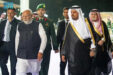 Makkah Region Deputy Governor Prince Saud Bin Mishal Bin Abdulaziz Accompanies India's Prime Minister Narendra Modi In Jeddah
