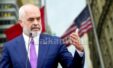 Edi Rama Shba Vizita Flamuri
