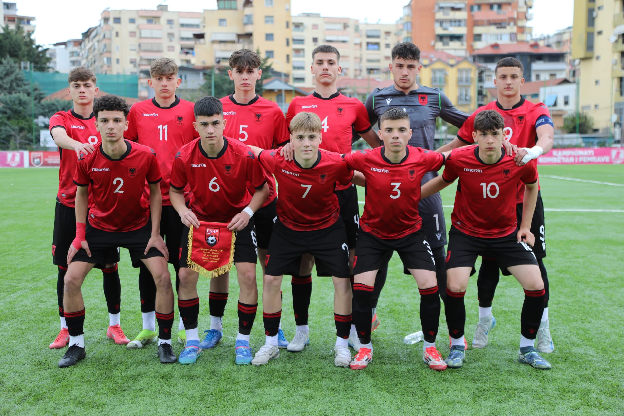 Kombëtarja U-15 luan ndeshjen e parë miqësore ndaj Kroacisë